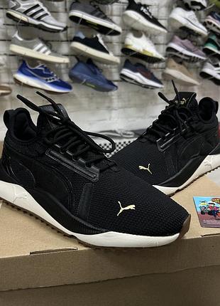 Чоловічі кросівки puma pacer future street спортивні чорні для бігу тренувань залу сітка повсякденні легкі оригінал бу 42-42.5 р класичні всесезонні