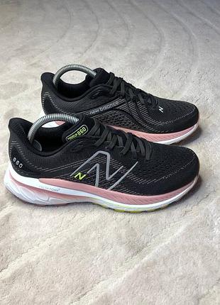 👟 женские беговые кроссовки new balance fresh foam x 860v13 🖤💗💚 размер 40.5