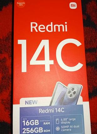 Смартфон xiaomi redmi 14c 16gb/256gb