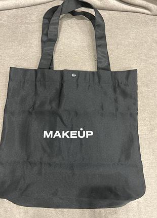 Шопер жіночий makeup чорний 38х38 см