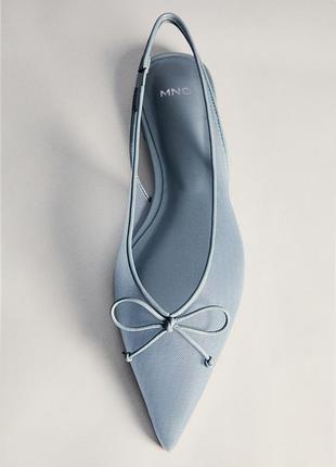 Балетки слингбеки mango