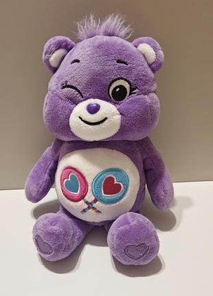 Фиолетовая плюшевая игрушка сare bears (мишка-заботушка / мишка-щедрость care bears.