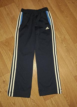 Детские утепленные спортивные штаны adidas адидас оригинал 134-140 на 8-10 лет для мальчика идеальное состояние
