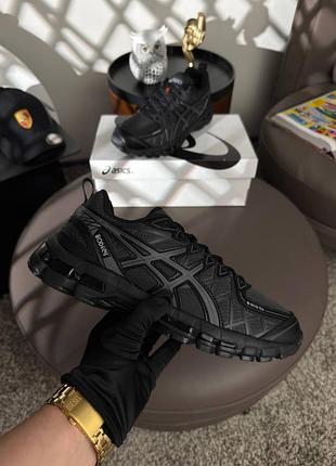 Мужские кроссовки asics gel-kayano 2023x dark grey black