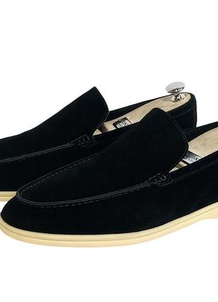 Кожаные лоферы loro piana 2
