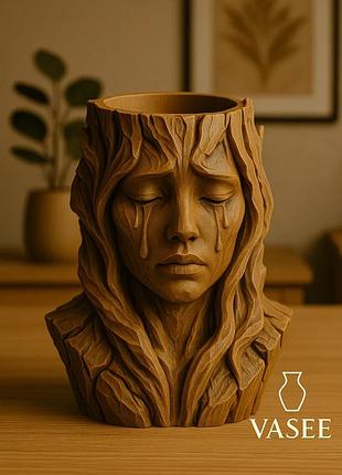 Кашпо modern vase art для мягких интерьеров
