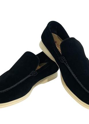 Кожаные лоферы loro piana 6