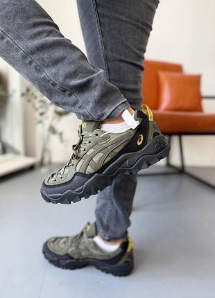 Кроссовки asics gel-pickax black khaki