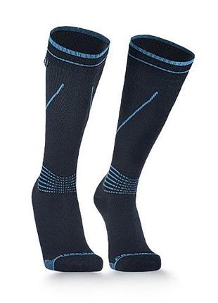 Водонепроникні шкарпетки dexshell longlite socks 2.0, блакитні полоски, розмір m (39-42)