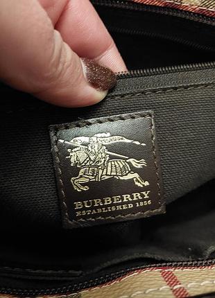 Женская винтажная сумка burberry 3