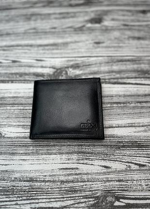Брендовий шкіряний чоловічий портмоне gucci