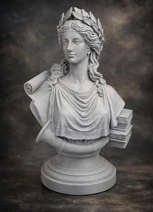 Погрудец клио греческая муза истории статуя