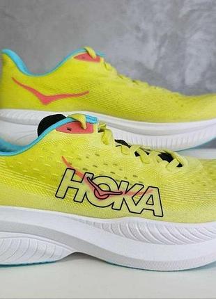Кроссовки мужские hoka mach 6 44, 28 см, желтые, оригинал