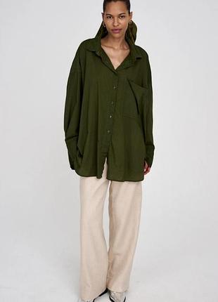 Сорочка rabens saloner оверсайз 9