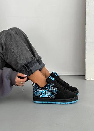 Dc court graffik black blue sabbath pixie 4