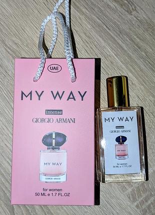 Пробники парфумів giorgio armani my way intense 50 мл для жінок