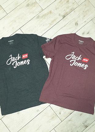 Чоловічі бавовняні футболки jack & jones