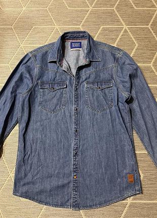 Джинсова сорочка scotch & soda