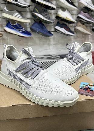 Жіночі кросівки ecco zipflex стильні трендові оригінал шкіряні текстильні повсякденні класичні спортивні бу 42-42.5 р легкі для тренувань залу спорту