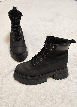 Черевики timberland sky 6-inch lace-up boot black 40р 26см