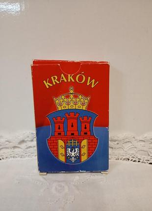 Сувенирная колода игральных карт краков