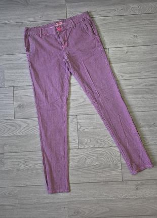 Женские брюки скинни mossimo в полоску