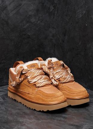 Осінні кросівки для дівчини ugg lowmel sneaker brown