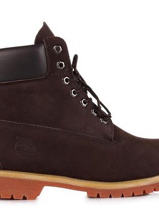 Ботинки timberland 6 inch boots brown -45-46р-29см