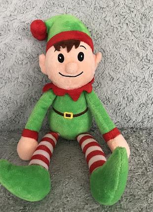 Мягкая игрушка рождественский эльф