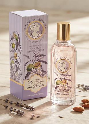 Парфумовані вода для жінок jeanne en provence le temps des secrets (amande & fleur de mûrier), 60 мл (фруктовий аромат)