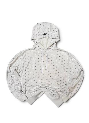 Чоловіче худі nike монограмне біле