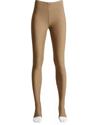 Лосіни та легінси жіночі h&m x maison martin margiela бежеві зі штрипками