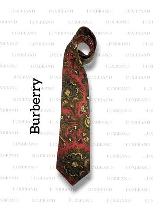 Шёлковый галстук burberry