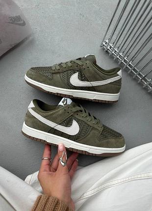 Жіночі кросівки dunk low premium se gum dark/brown💚