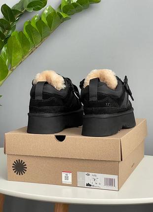 Жіночі угги ugg astromel black fur 3