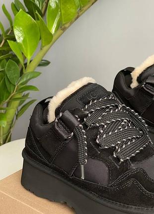 Жіночі угги ugg astromel black fur 4