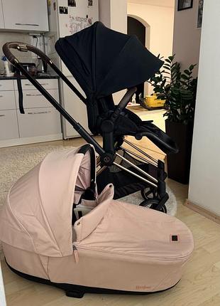 Коляска cybex priam 4.0 2в1 rose gold