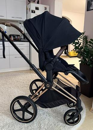 Коляска cybex priam 4.0 2в1 rose gold 2