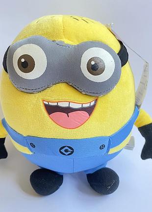 Мягкая плюшевая игрушка миньон боб посипака гадкий я despicable me minions, качественная детская игрушка подушка