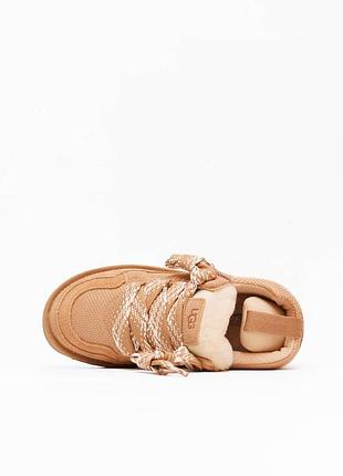 Осінні кросівки для дівчини ugg lowmel sneaker beige 7