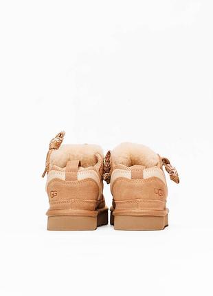Осінні кросівки для дівчини ugg lowmel sneaker beige 9