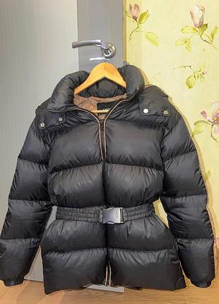 Жіночий пуховик coach на гусячому пуху