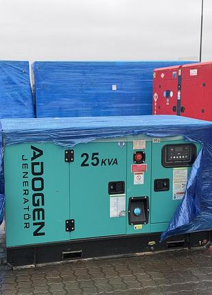 Adogen adg25r — турецький дизельний генератор 25 ква