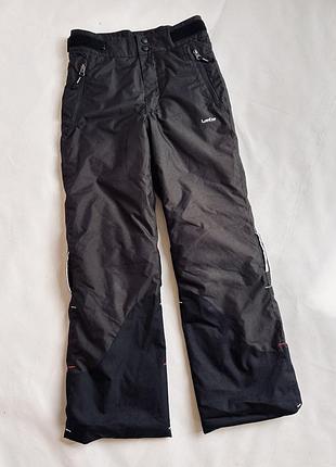 Непромокаемые непродуваемые лыжные горнолыжные штаны на мальчика decathlon 140-146р