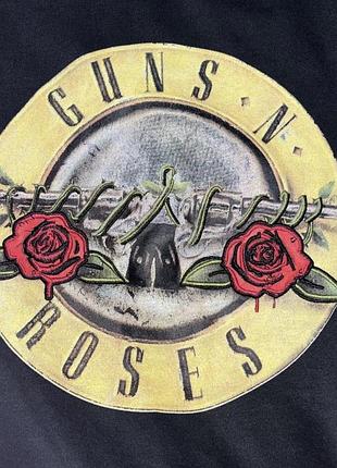 Світшот чоловічий guns n' roses оверсайз xxl чорний