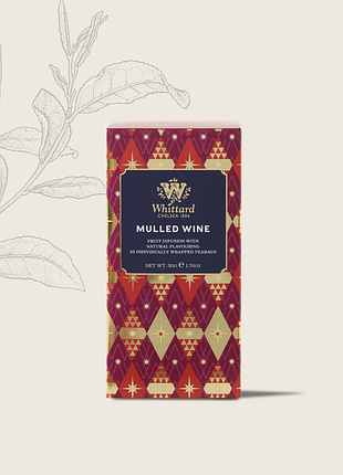 Whittard настій глінтвейн mulled wine teabags