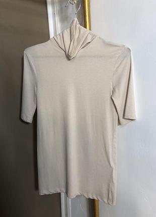 Бежевий базовий лонг zara