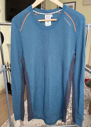 Чоловіча термокофта / кофта ulvang rav 100% merino wool (розмір l)