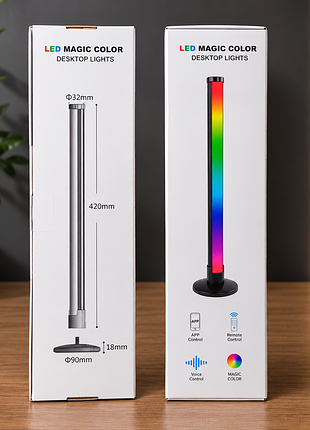 Настільна лампа led magic color rgb