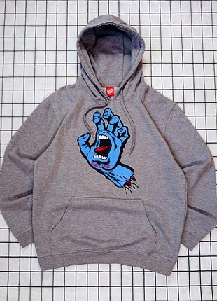 Худи santa cruz screaming hand